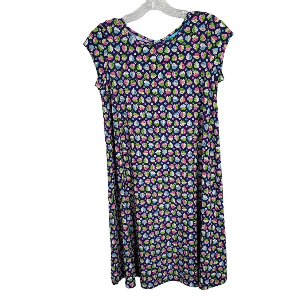 Tori Richard Honolulu Size XS Dress Playing It Cool Teagan Long Pullover Keyhole